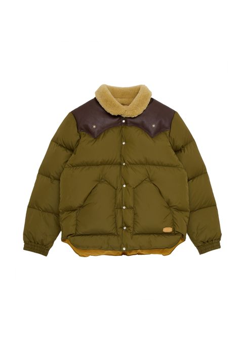 【Rocky Mountain×GDC】Christy Jacket (OLIVE DRAB) / ロッキーマウンテン コラボ ダウンジャケット