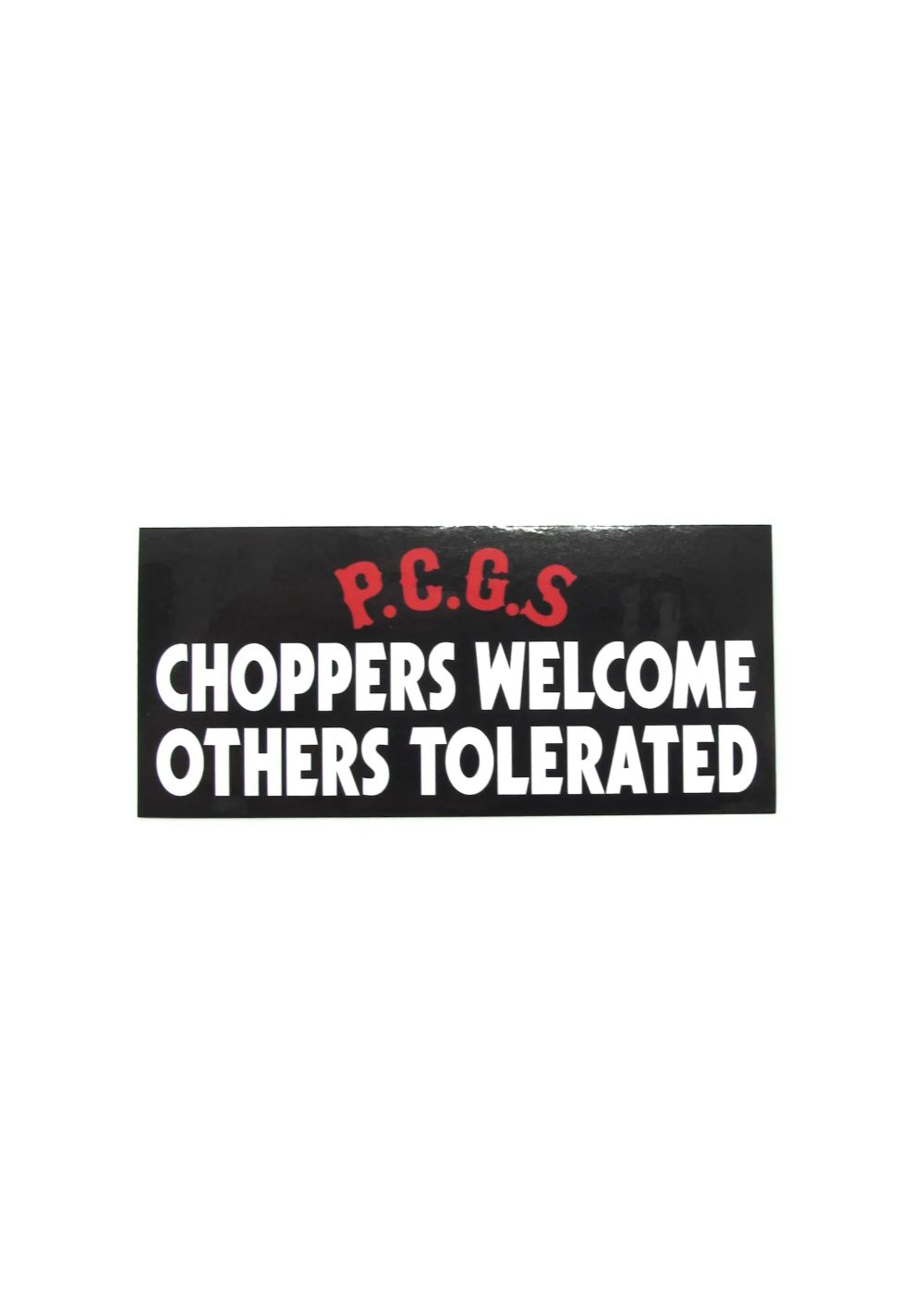 WELCOME RUBBER MAT "CHOPPERS" (BLACK) / ラバーウェルカムマット