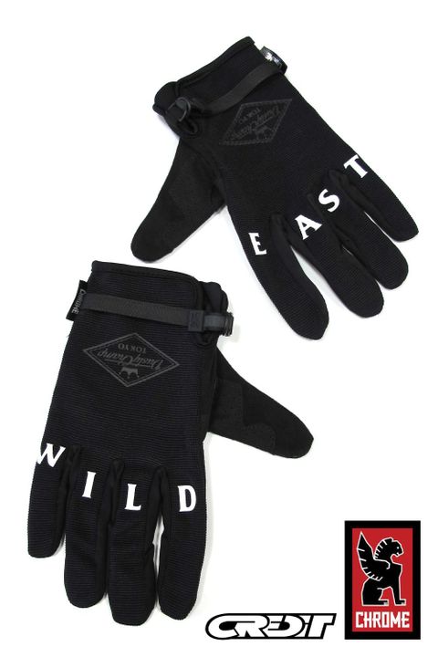 DUSTYCHAMP GLOVES (BLACK) / ダスティーチャンプ グローブ
