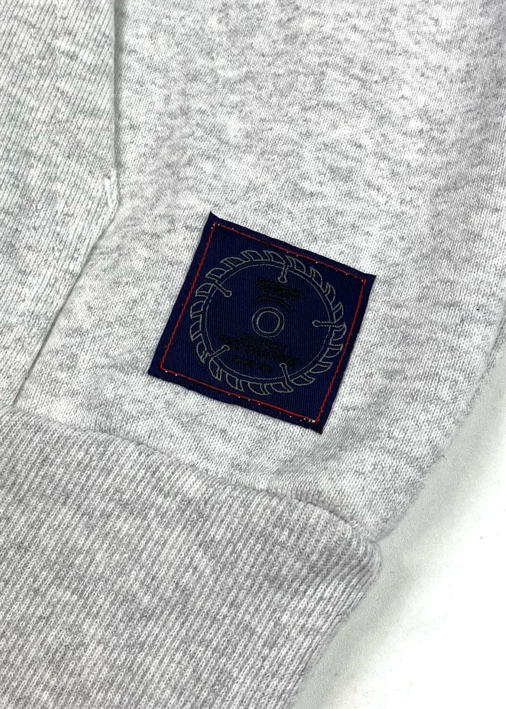 Logo Heavy Hoodie (ASH) / プリント スウェット パーカー