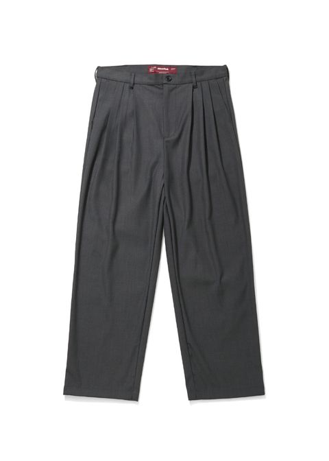 Pleated Trouser (GRAY) / プリーツ スラックス / セットアップ可能