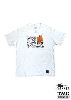 ×TAMAGAWA DINER ×MASSES PRINT T-SHIRT (WHITE) / ×TAMAGAWA DINER ×マシス コラボレーション Tシャツ