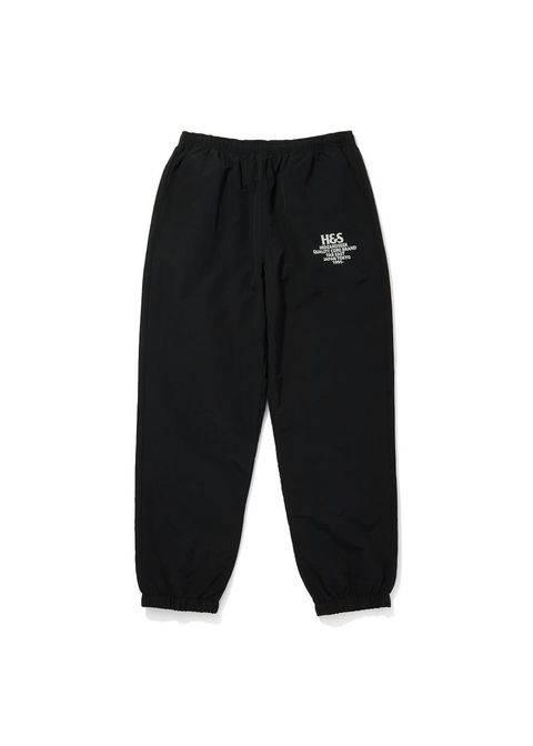Track Pant (BLACK) / ナイロン トラックパンツ / セットアップ可能