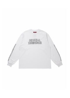 Original L/S Tee (WHITE) / 西浦徹 コラボ ロンT