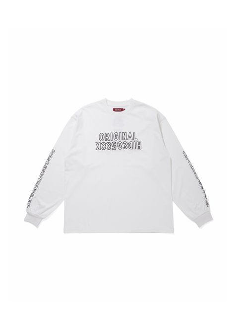 Original L/S Tee (WHITE) / 西浦徹 コラボ ロンT