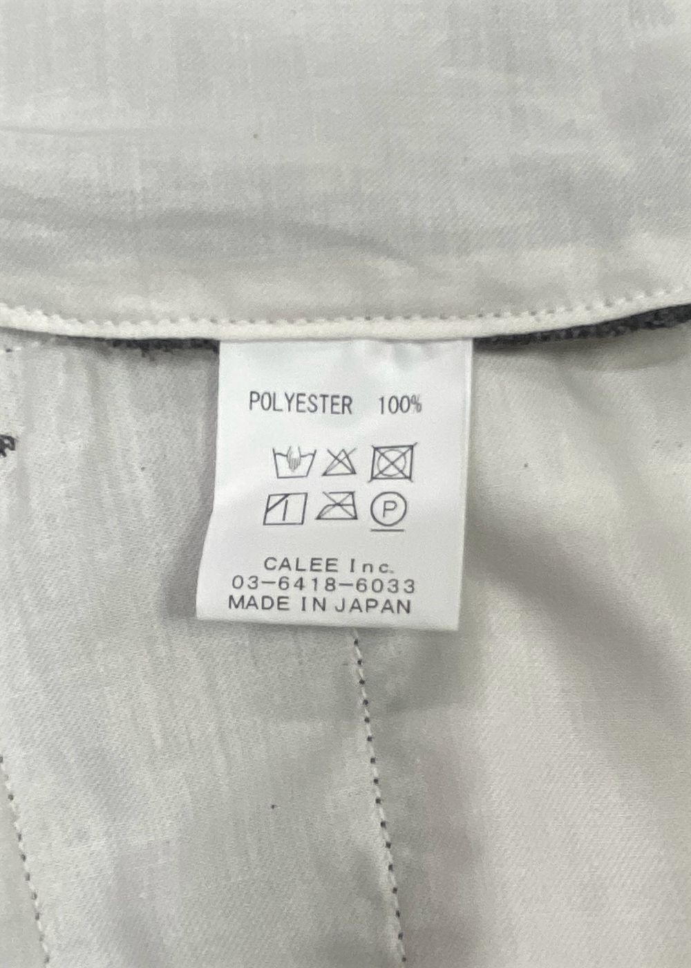 VINTAGE TYPE HERRINGBONE SLACKS (CHARCOAL) / ヴィンテージ タイプ ヘリンボーン スラックス