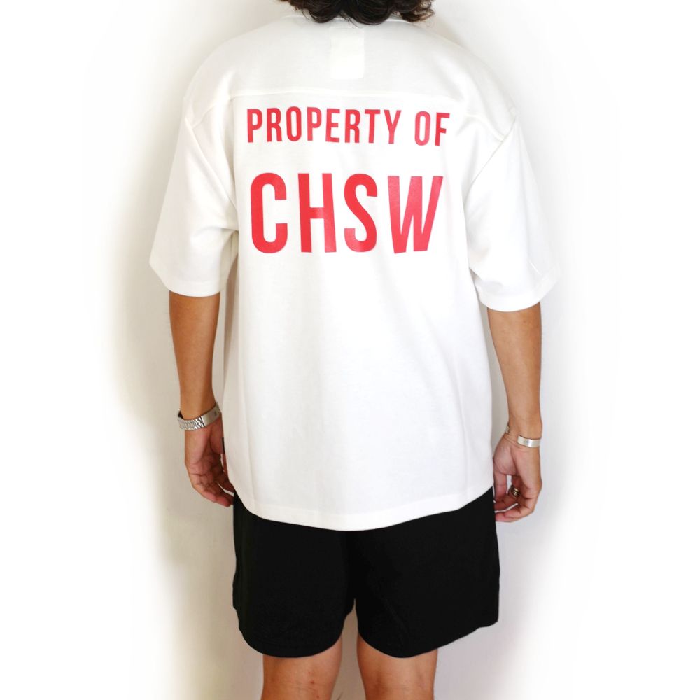 CHSW FBT (WHITE) / フットボール Tシャツ