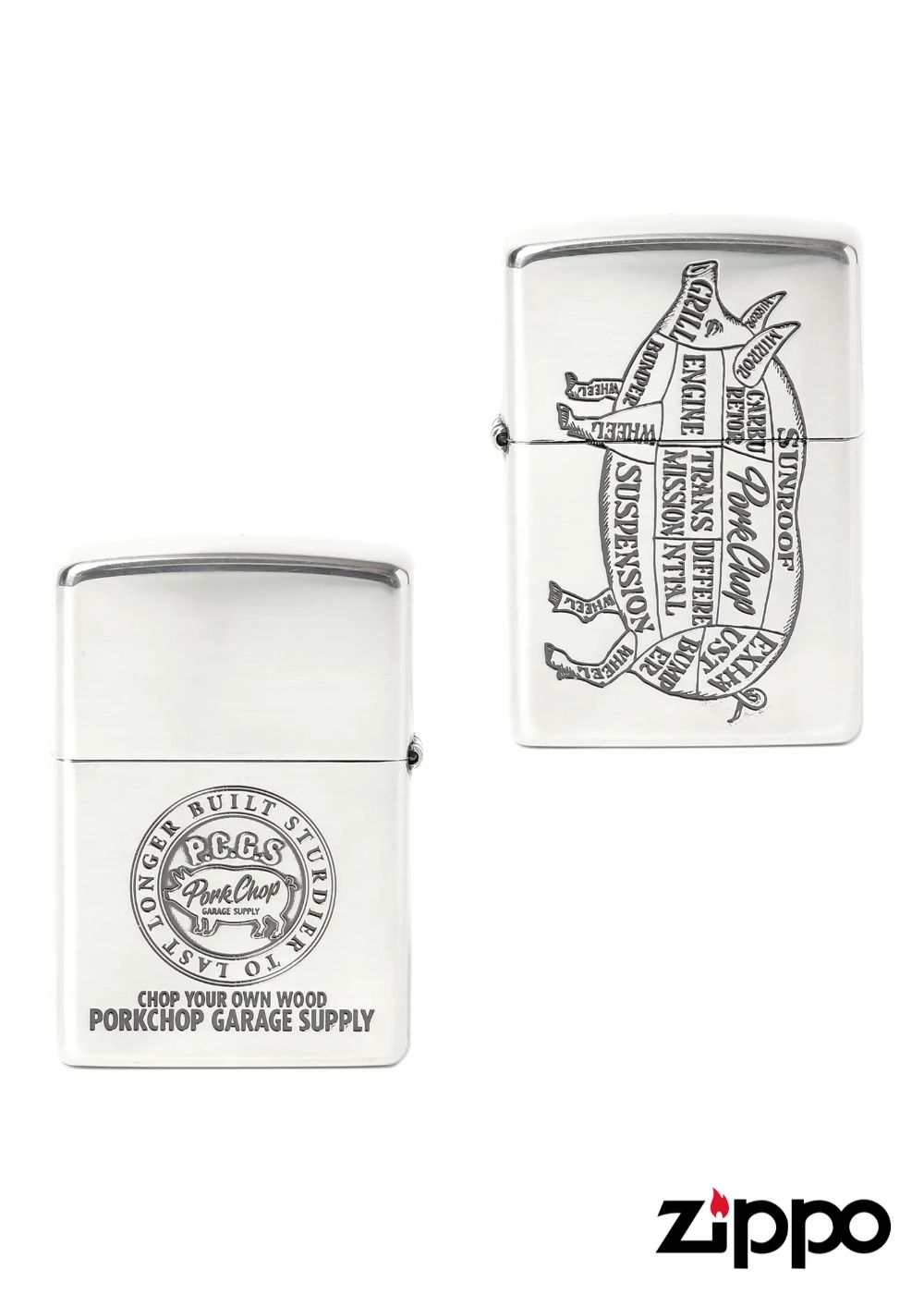 PORK ZIPPO (SILVER) / ポークジッポー