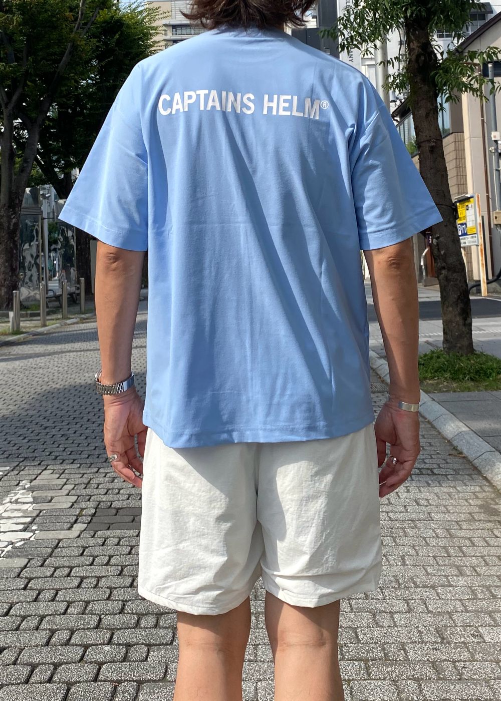 LIGHT&DRY SUMMER TEE (LIGHT BLUE) / ドライ ストレッチ ポケット Tシャツ