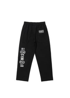 Original Jersey pant (BLACK) / 西浦徹 コラボ イージー パンツ