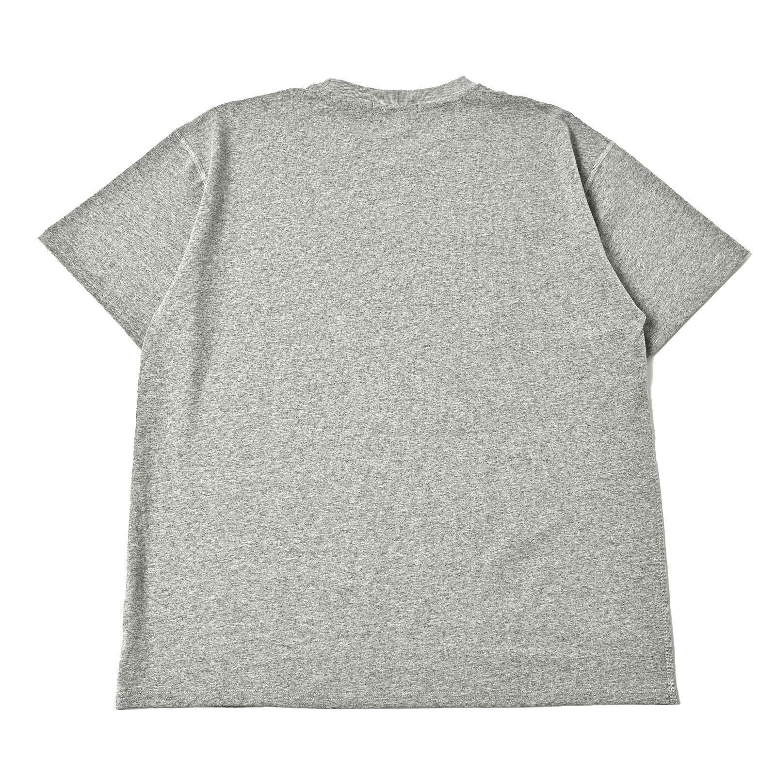 カモ柄プリントS/S TEE (GRAY)