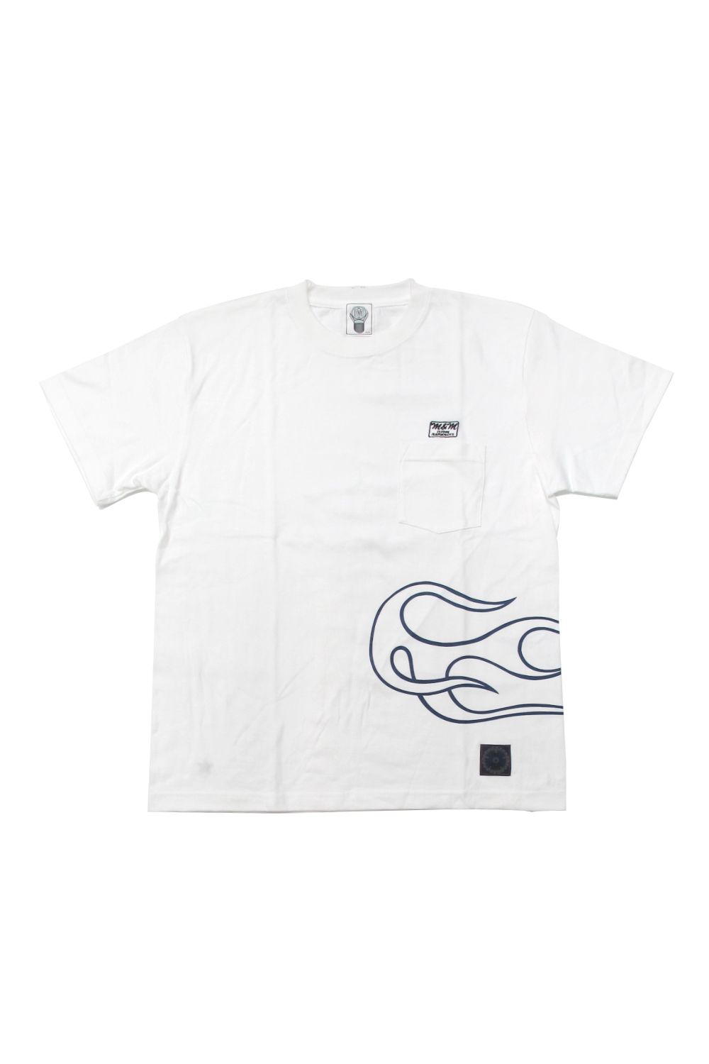 PRINT S/S TEE (WHITE) / アンライバルド コラボT