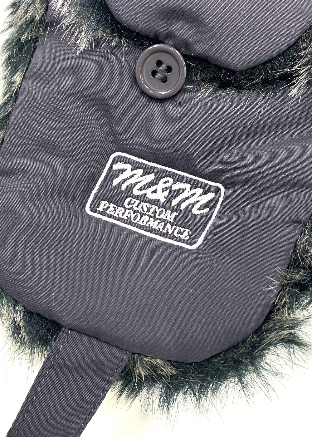 Fright Cap (DARK GRAY) / ロゴ刺繍 フライト キャップ