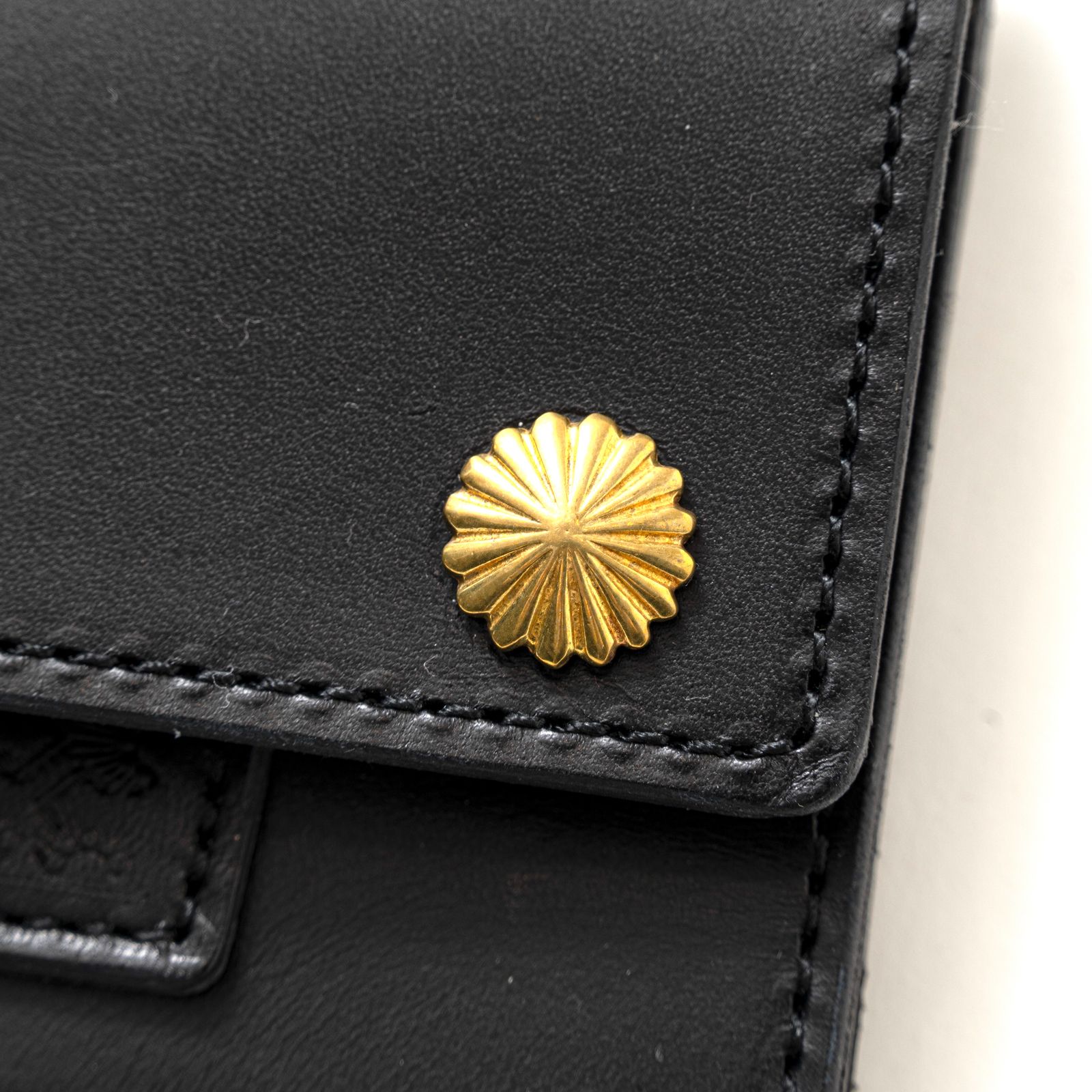 【ラスト1点】RATSxBINGO BROTHERS 2CONCHO WALLET (BRASS) / ビンゴブラザーズ コラボ レザーウォレット