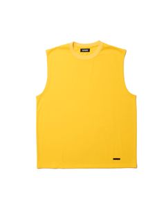 R9 BASIC SLEEVELESS TEE (YELLOW) / オリジナル ノースリーブ Tシャツ