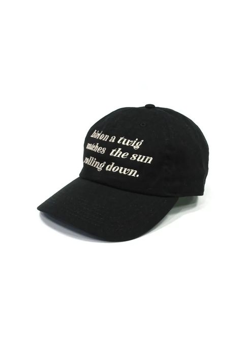 COTTON CAP (×MASSES) (BLACK) / マシス コラボレーション キャップ