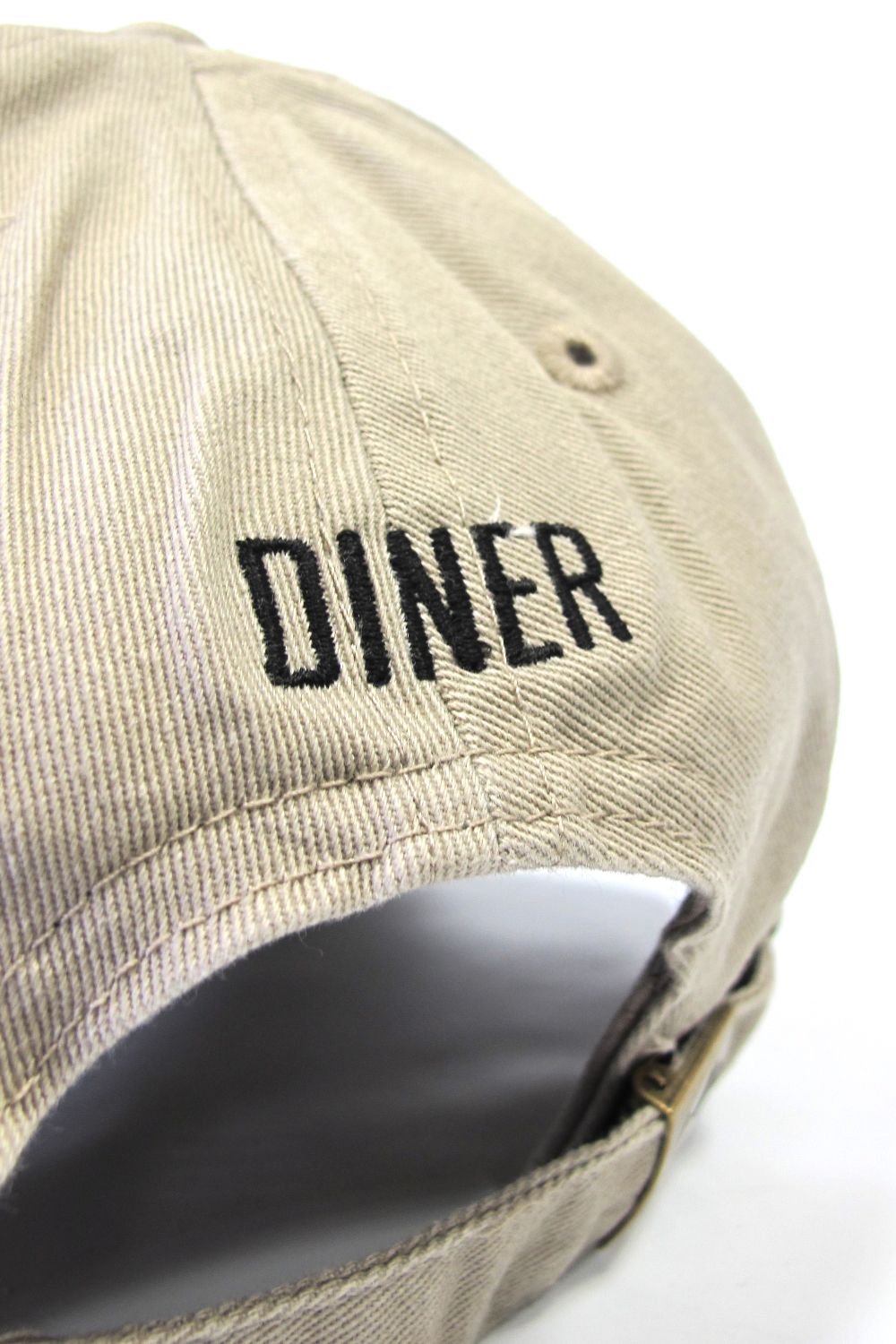COTTON CAP (KHAKI) / ×TAMAGAWA DINER コラボキャップ