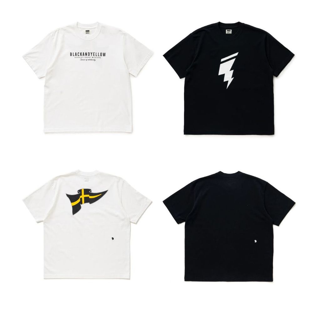 RATS 新作販売告知 / 新鮮味のあるデザインを落とし込んだ半袖Tシャツ。