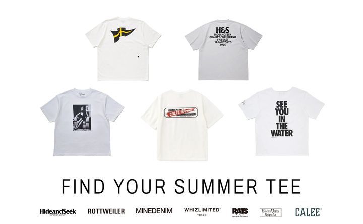 【2026 Tシャツ特集】夏はすぐそこ！Tシャツが活躍する季節がやってきた！