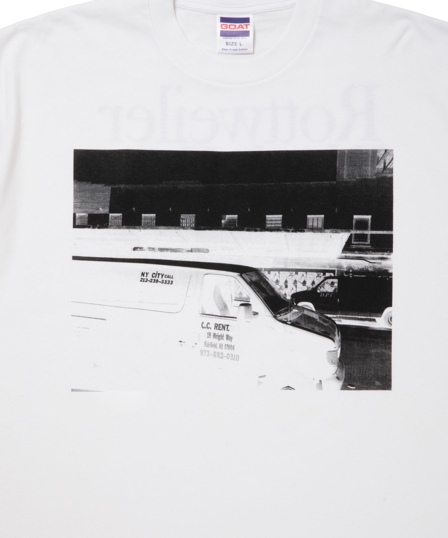 AMERICAN PHOTO TEE (BLACK) / フォト プリント Tシャツ