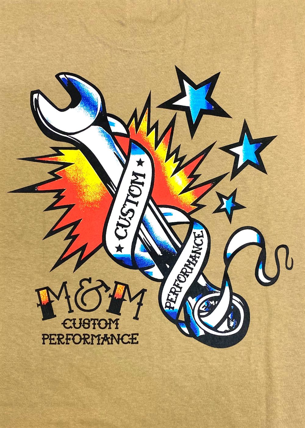 PRINT TEE (SAFARI) / ロゴ プリント Tシャツ