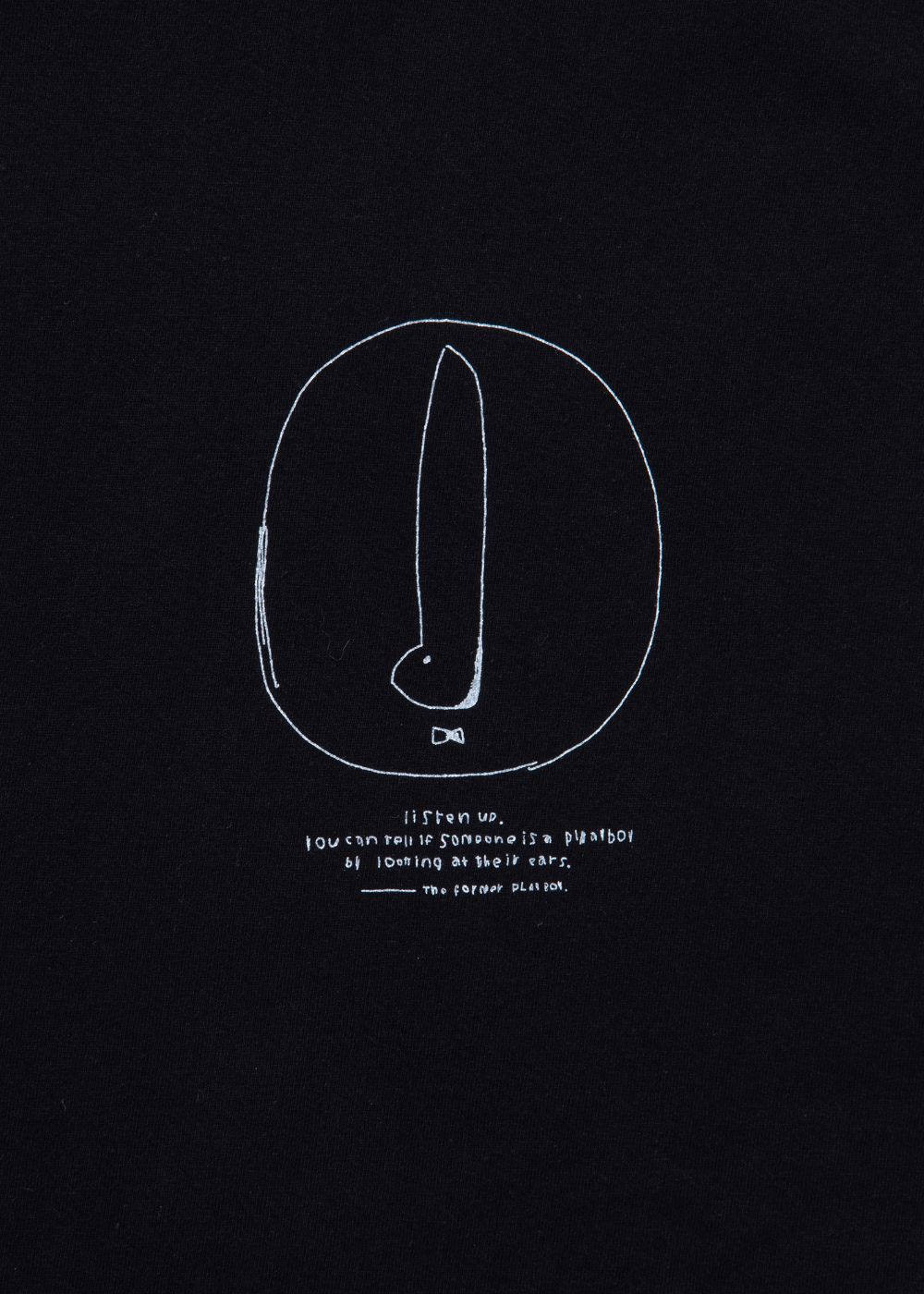 S/S PRINTED TEE "GUMMO" (BLACK) / ×YUTA YAMANO コラボ Tシャツ
