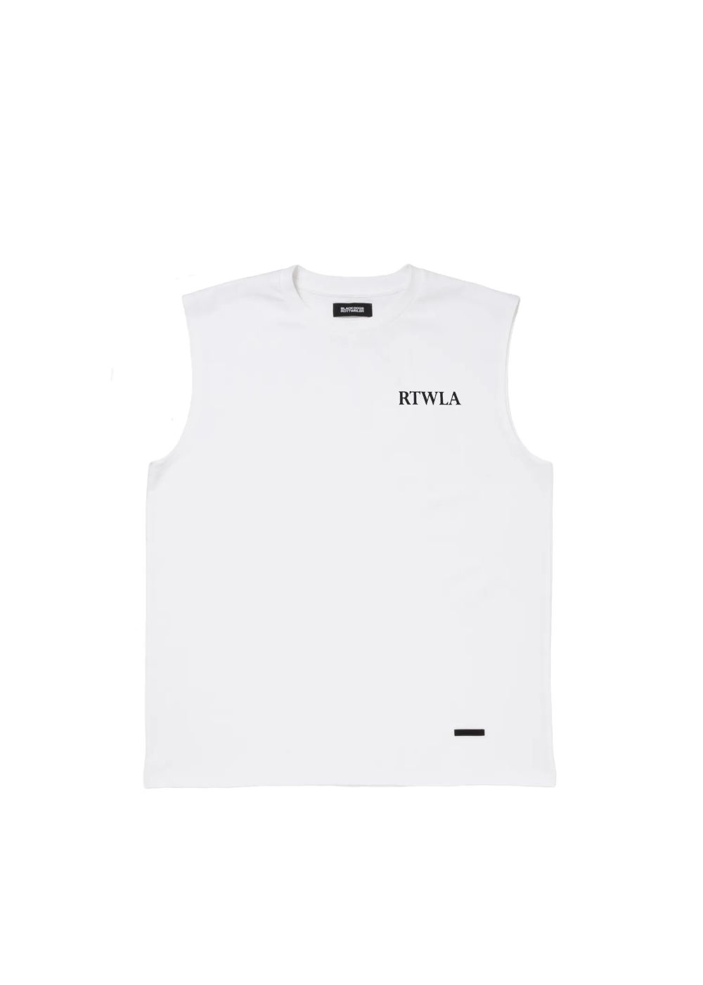 R9 RTWLA NOSLEEVE TEE (WHITE) / オリジナル ノースリーブ Tシャツ