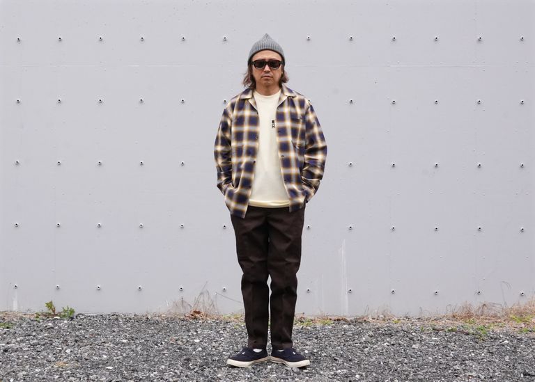 BEDWIN & RATS / SPRING CHECK SHIRT STYLE