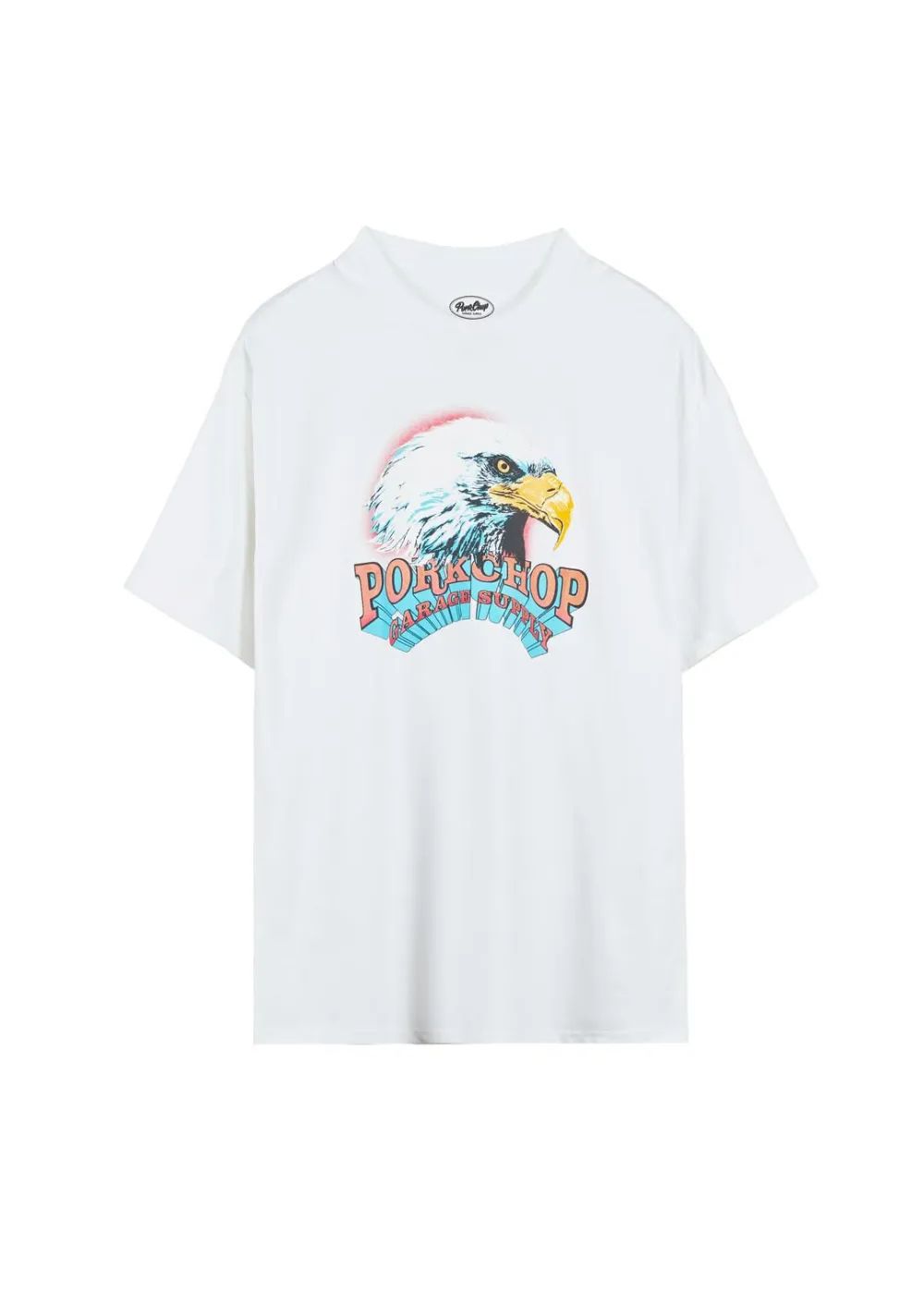 【ラスト1点】T-SHIRT EAGLE (×MASSES) (WHITE) / マシス コラボレーション Tシャツ