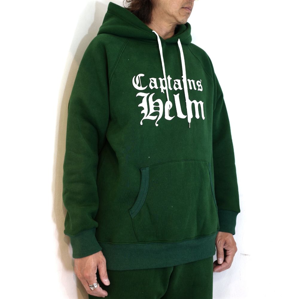 CAPTAINS HELM - 【ラスト1点】HELM LOCAL HOODIE (FOREST GREEN