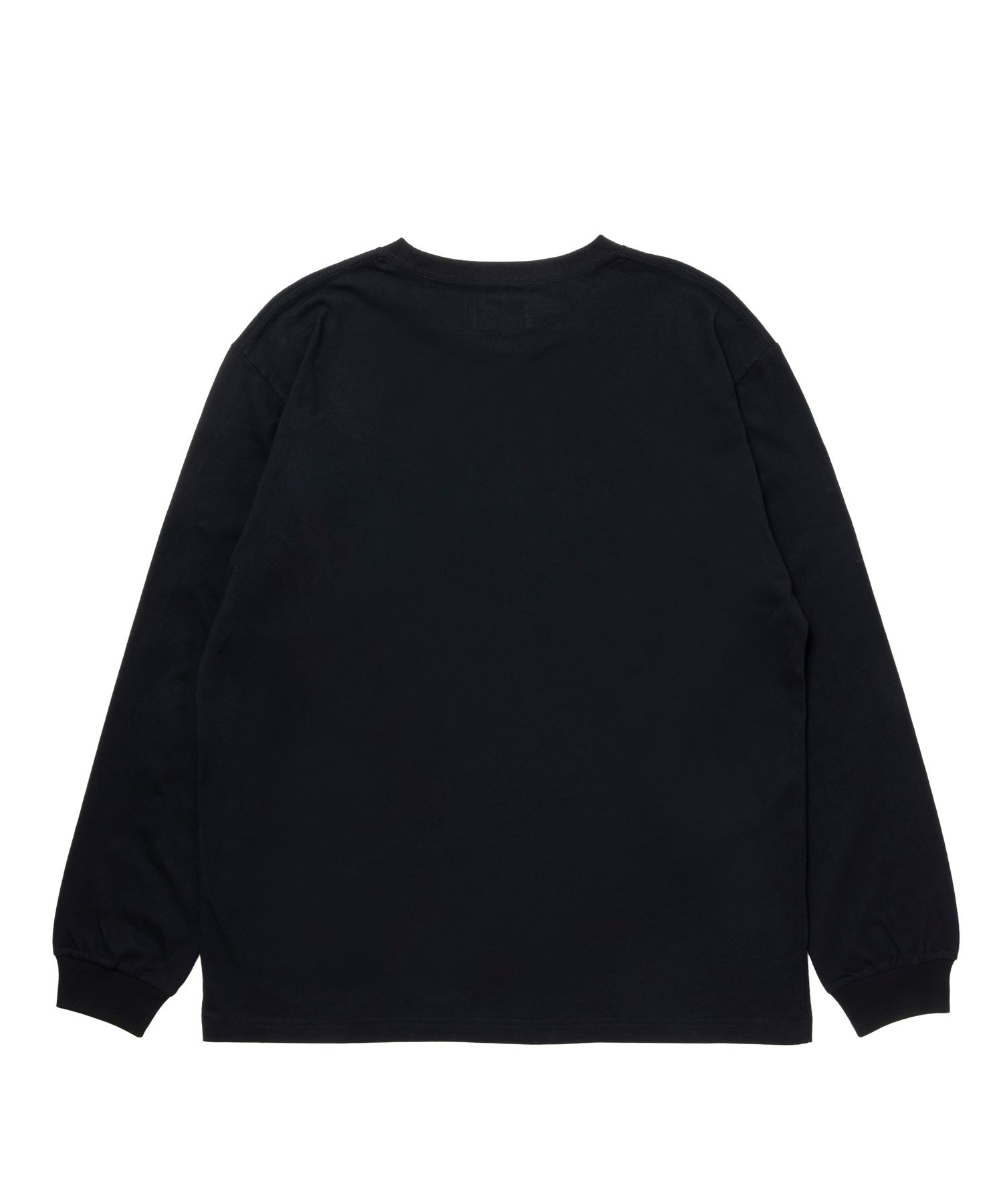 R9 LOGO LS TEE (BLACK) /  オリジナル ロゴプリント Tシャツ