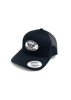 Trucker Cap Mesh (BLACK) / ワッペン メッシュキャップ