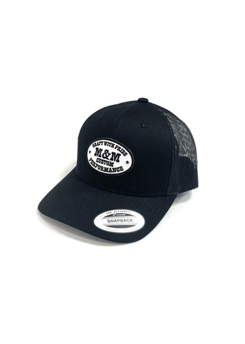 Trucker Cap Mesh (BLACK) / ワッペン メッシュキャップ