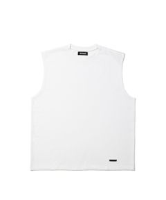 R9 BASIC SLEEVELESS TEE (WHITE) / オリジナル ノースリーブ Tシャツ