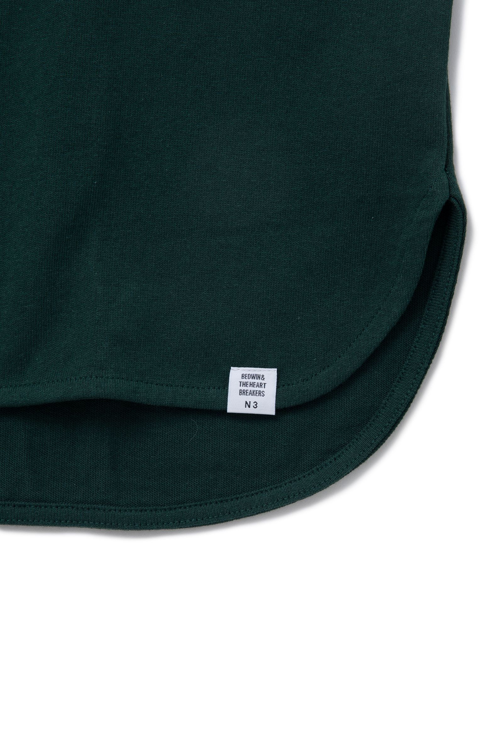 3/4 SLEEEVE BASEBALL TEE "BABE" (GREEN) / グッドウェア コラボ ベースボールTee