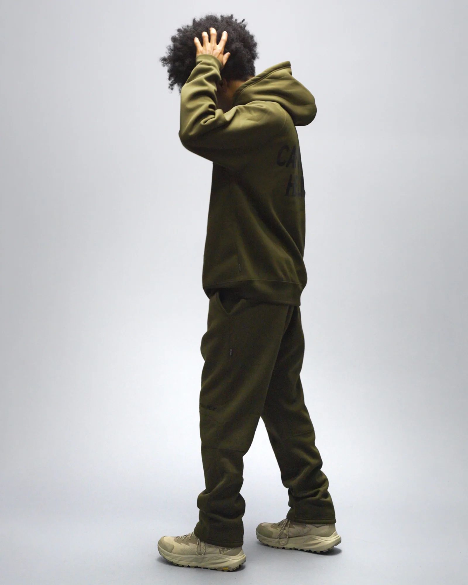 【ラスト1点】PLEASURE SEEKERS TECH PANTS (OLIVE) / セットアップ テック パンツ / セットアップ可能