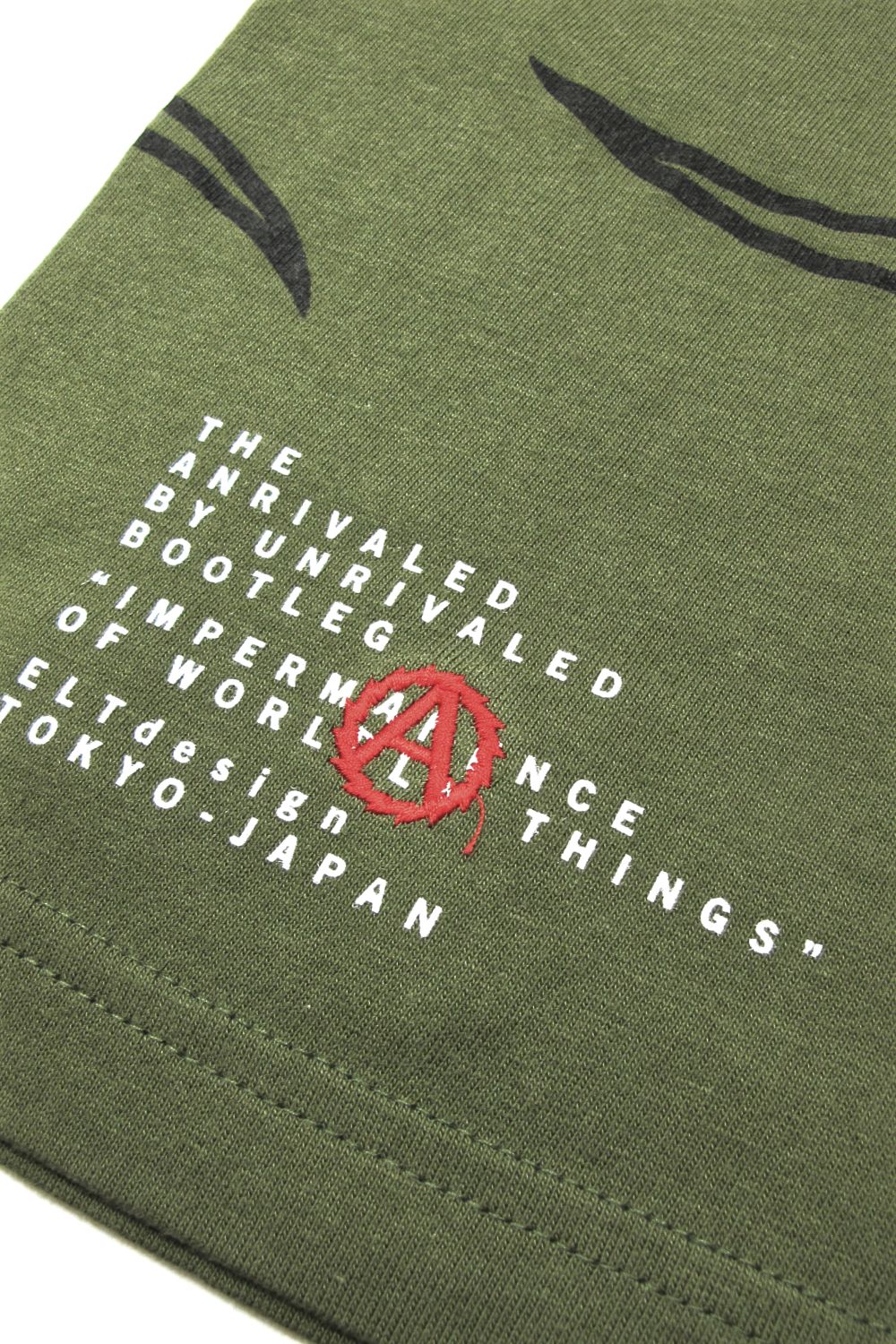 PRINT S/S TEE (CITY GREEN) / アンライバルド コラボT