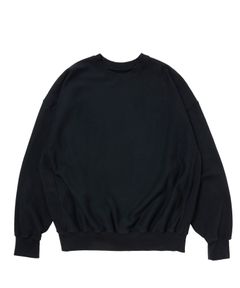 R9 BASIC SWEATER (BLACK) / オリジナル クルーネック スウェット
