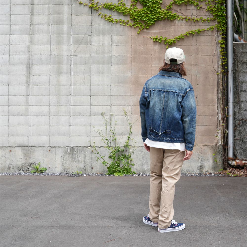1st TYPE DENIM JACKET ＜USED＞ (USED INDIGO BLUE) / 1st タイプ ユーズド デニム ジャケット