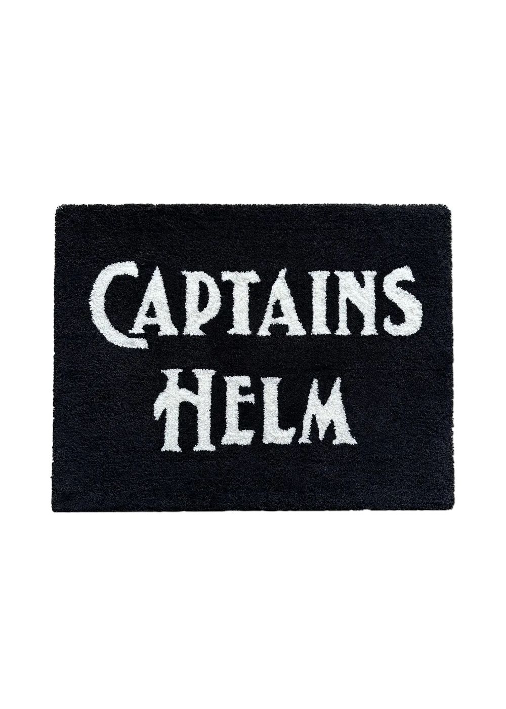 CH LOGO RUG (BLACK) / オリジナルラグマット