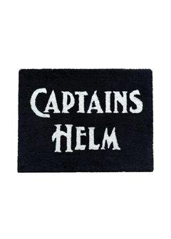 CH LOGO RUG (BLACK) / オリジナルラグマット