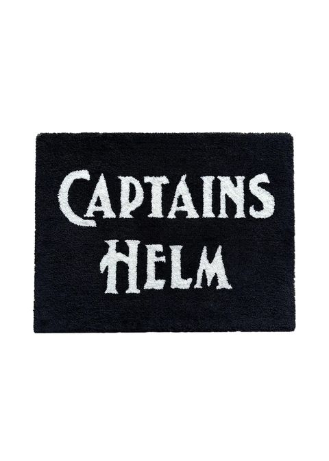 CH LOGO RUG (BLACK) / オリジナルラグマット