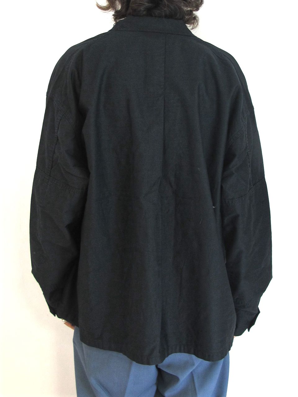 韓国ファッション】NAMERCLOTHING BACK SATIN BDU - ジャケット