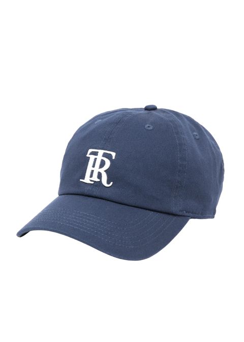 RT CAP (NAVY) / ロゴ刺繍 ダッド キャップ。