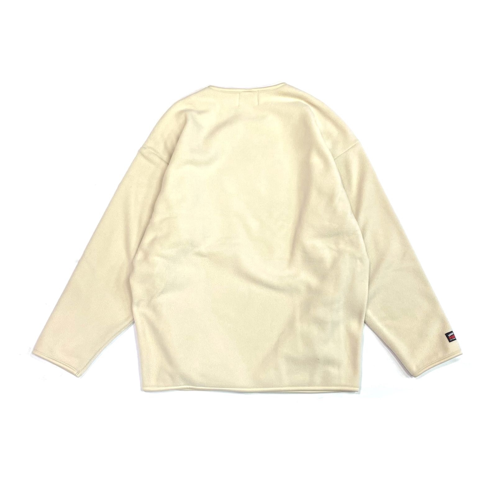 CS FLEECE SHIRT (NATURAL) / クルーネック フリース