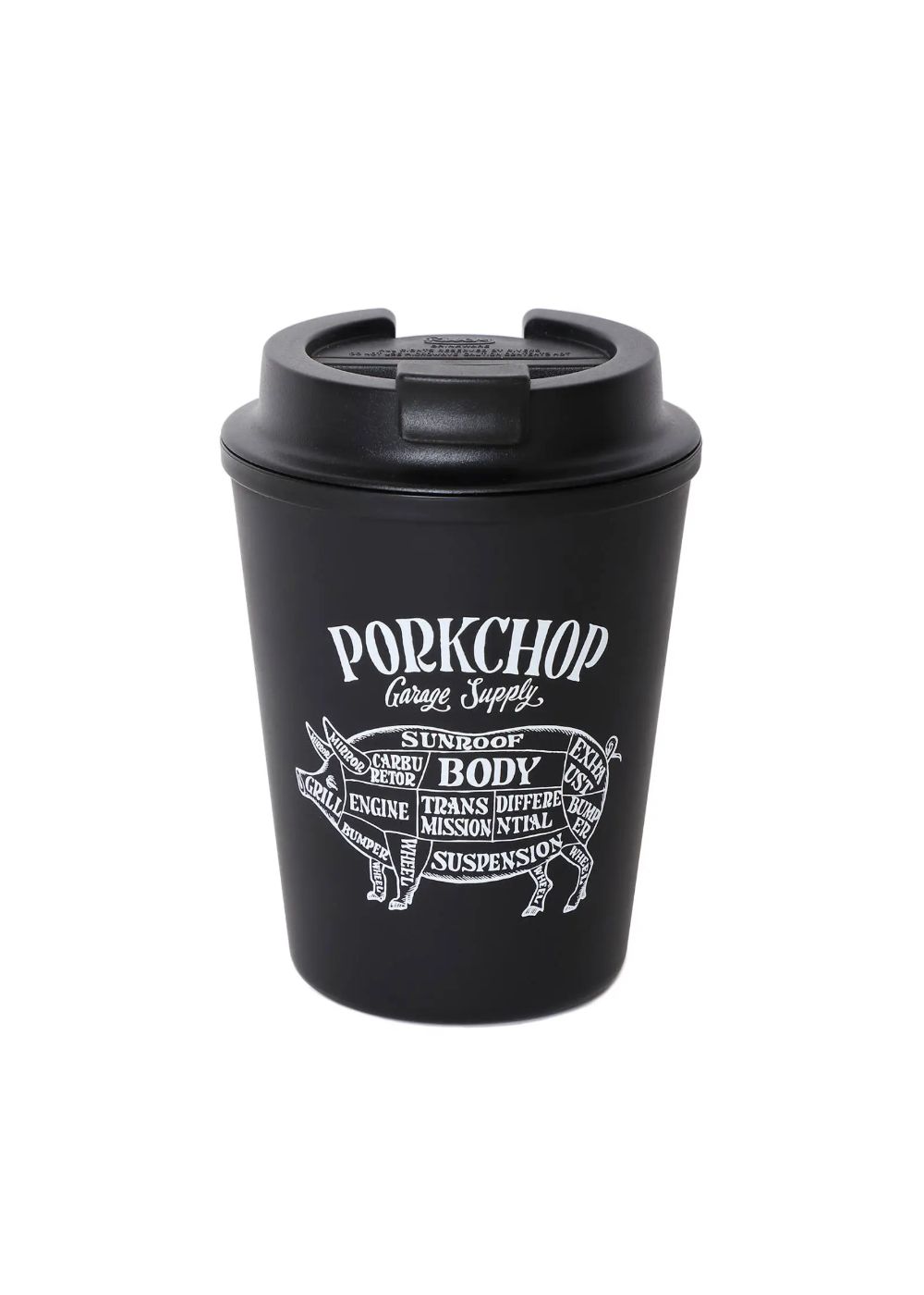 TUMBLER (BLACK) / テイクアウトカップ