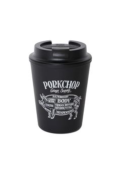 TUMBLER (BLACK) / テイクアウトカップ