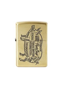 BRASS PORK ZIPPO (GOLD) / ポークジッポー