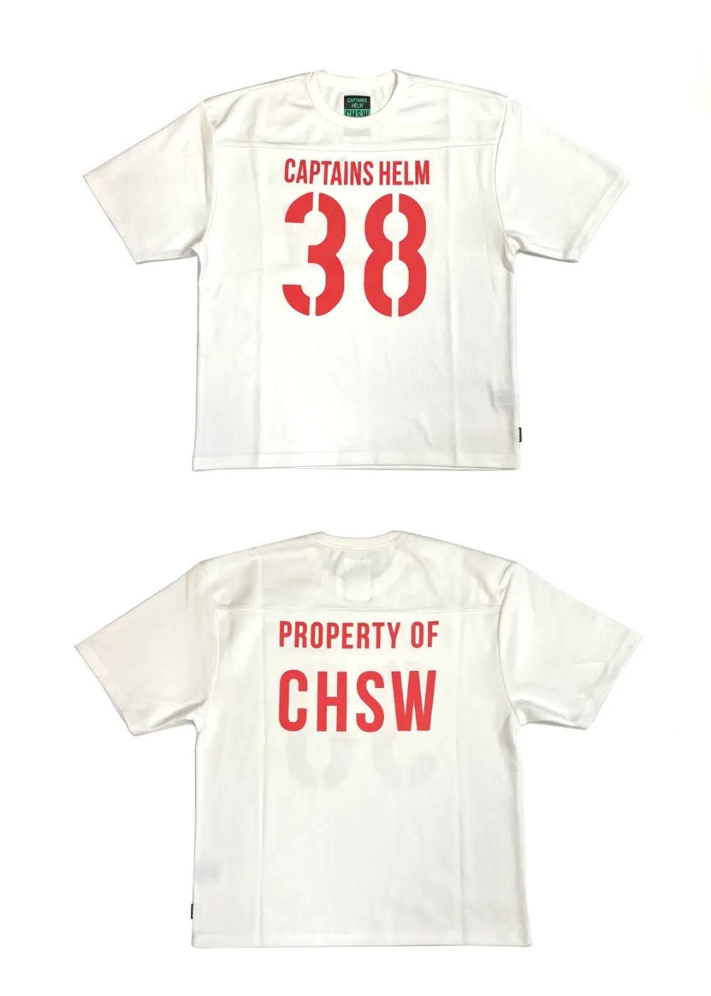 CHSW FBT (WHITE) / フットボール Tシャツ