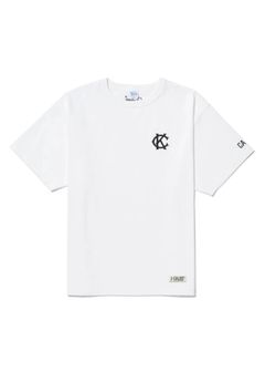 × KEBOZ CLASSIC LOGO S/S TEE (WHITE) / ケボズ コラボ Tシャツ